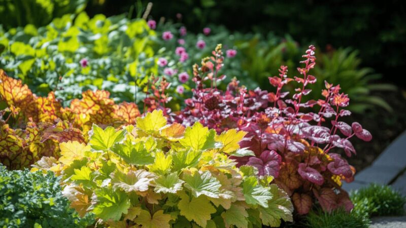 Comment cultiver et associer l’heuchera comme plante vivace au jardin