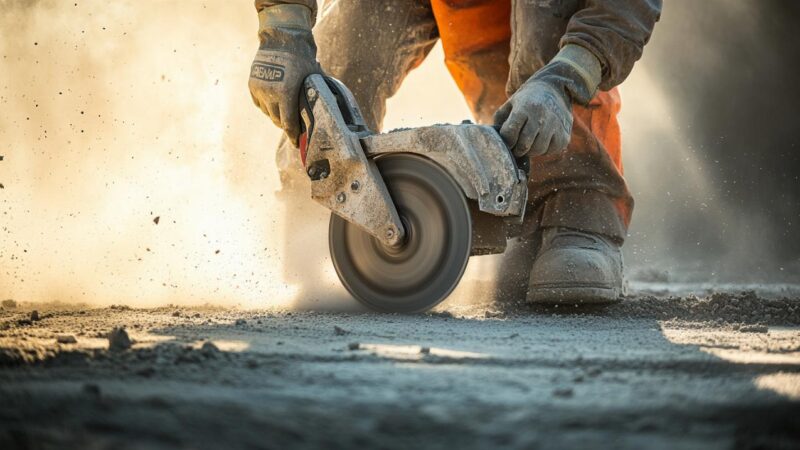 Choisir sa lame de scie circulaire pour béton : performance et respect de l&rsquo;environnement