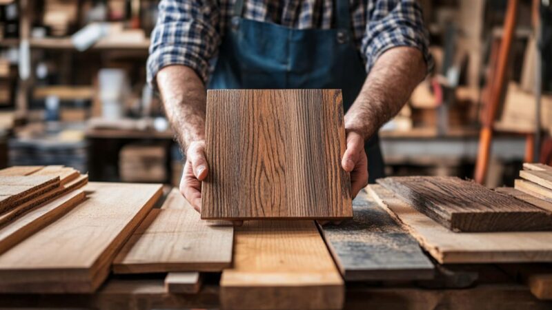 Comment choisir le bois idéal pour vos projets de bricolage et décoration