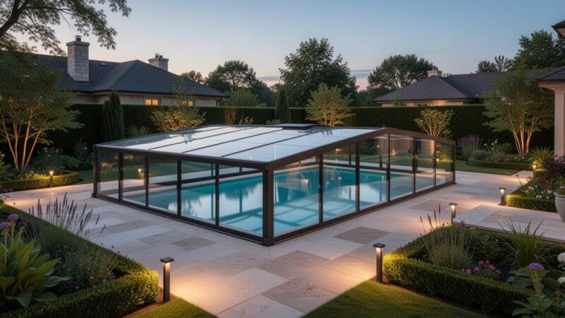 Top 4 des abris de piscine en 2026 : Azenco, Abrideal, Abrisud ou Gustave Rideau ?