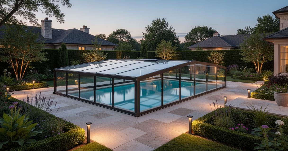 Top 4 des abris de piscine en 2026 : Azenco, Abrideal, Abrisud ou Gustave Rideau ?