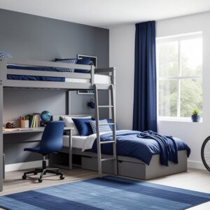 Ambiance gaming dans une Chambre ado garcon : 30 idees et inspirations tendance avec des bandes LED